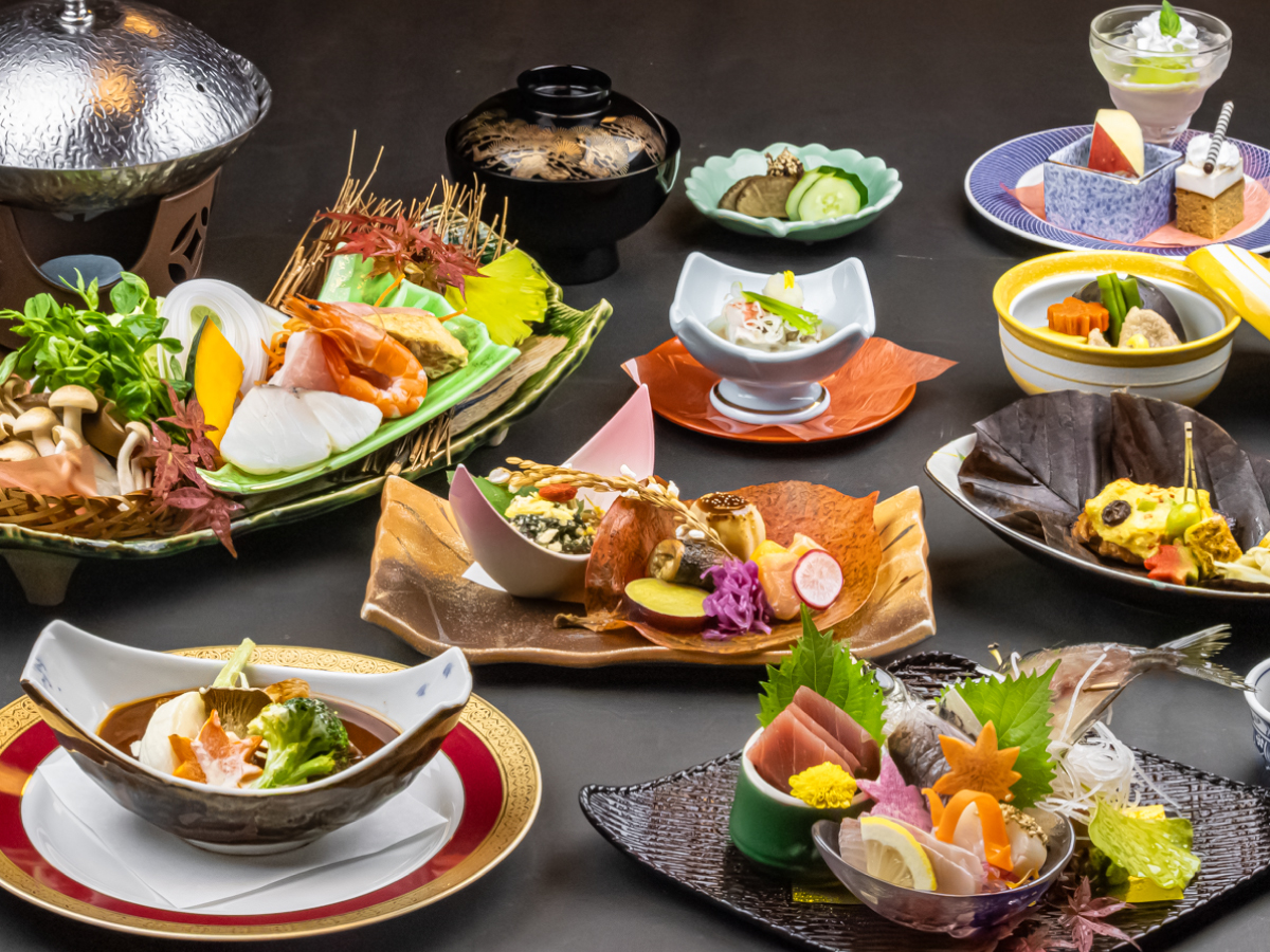 四季折々の会席料理