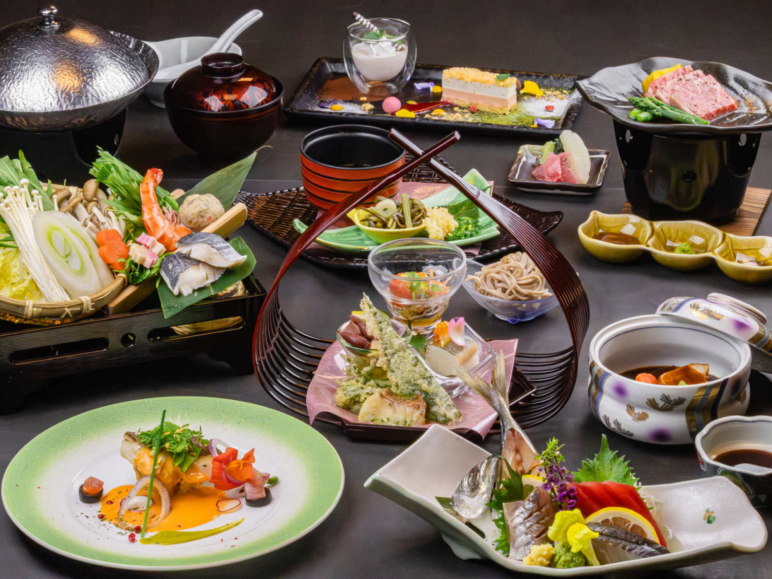 四季折々の会席料理
