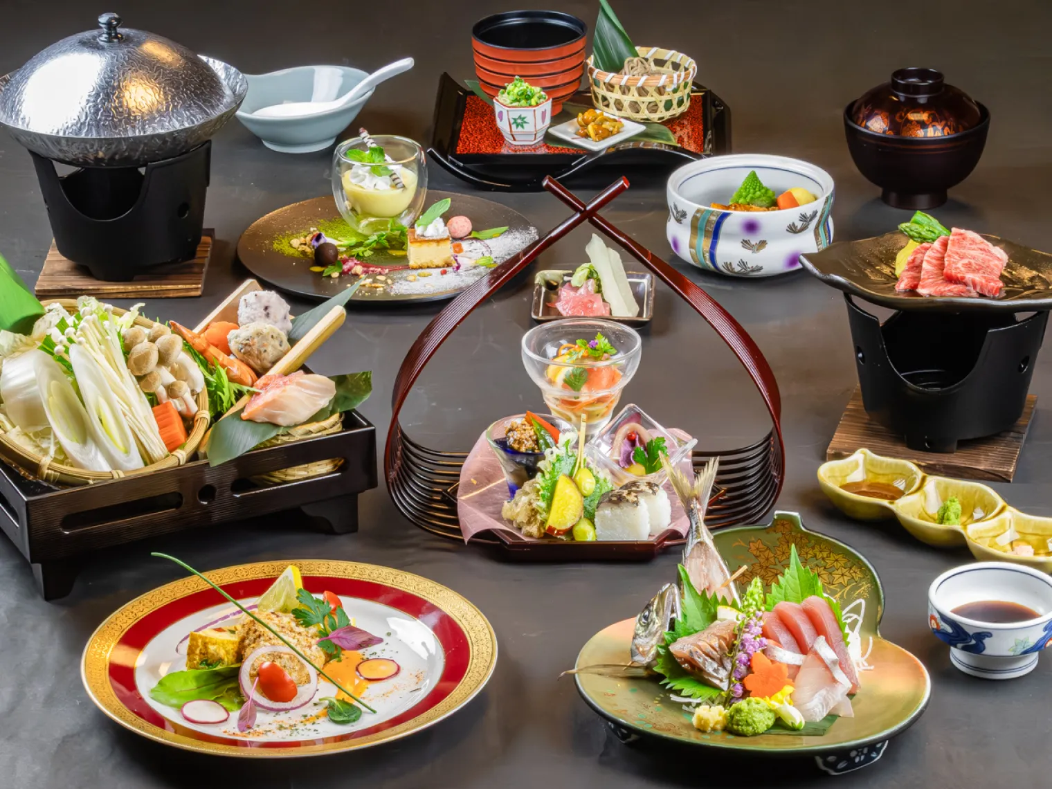 四季折々の会席料理