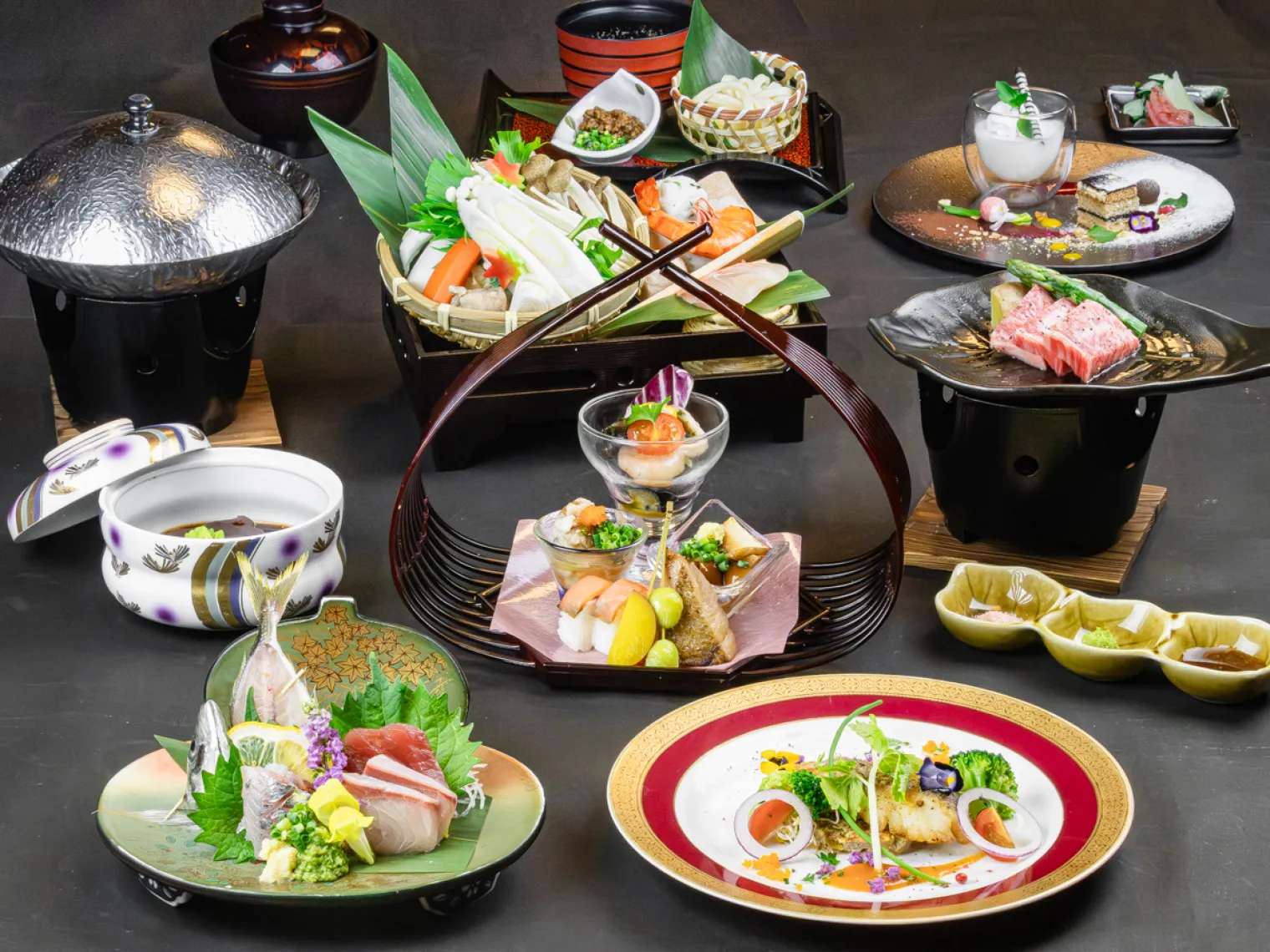 四季折々の会席料理