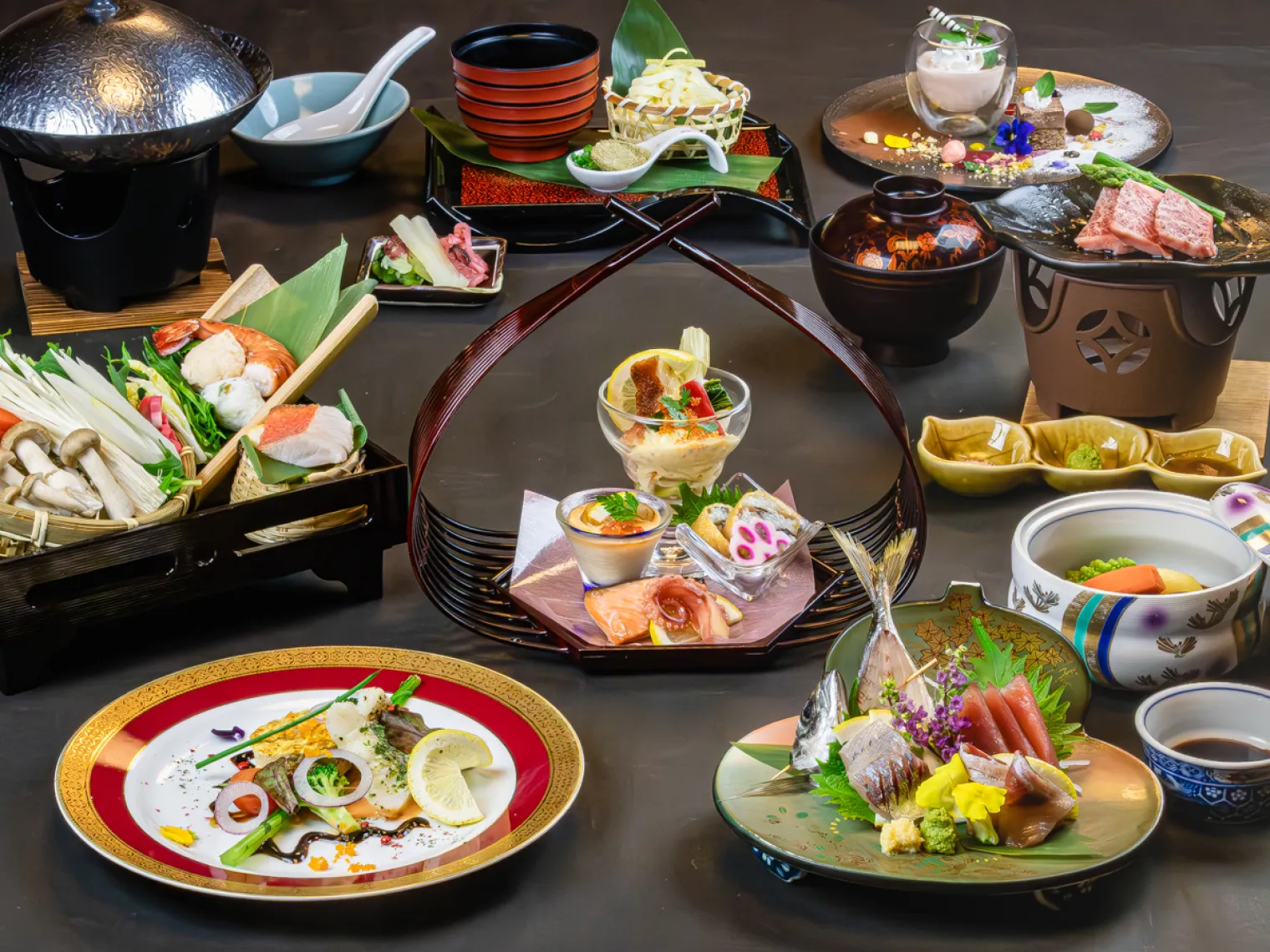 四季折々の会席料理