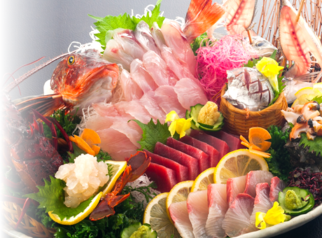【鮮】旬の地物を味わう会席料理